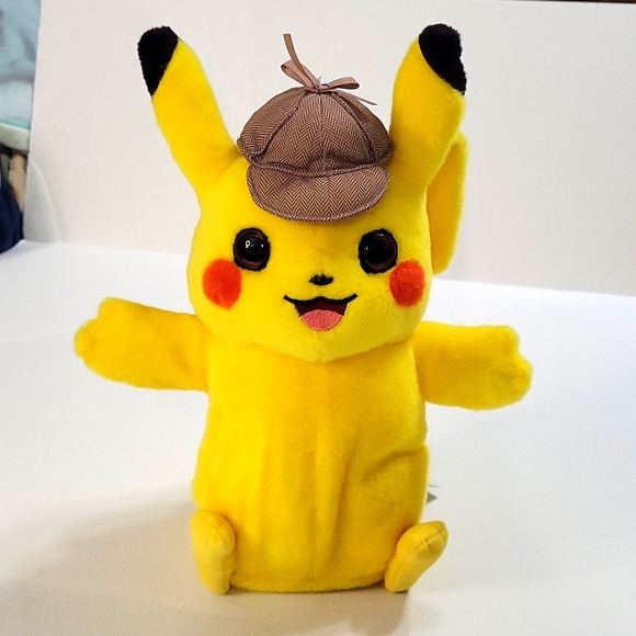 Wct Pokemon Talking Moving Detective Pikachu 12" Plush Stuffed Animal Toy - Picture 1 of 12